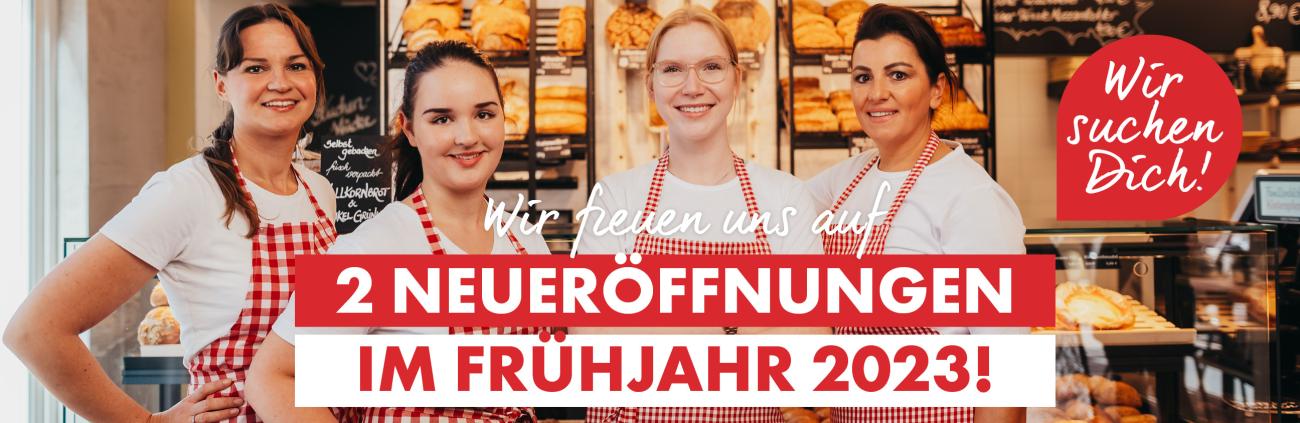 FRISCH GEBACKEN UND 23 MAL IN IHRER NÄHE!