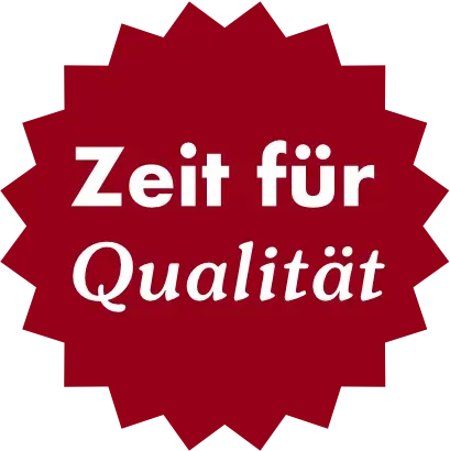 Grafik Zeit für Qualität